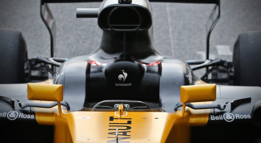 ルノーF1、スポーツウエアブランドのルコックスポルティフと3