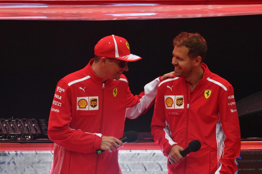 ライコネン、ベッテルとの関係は「政治的なものではなく友情」と語り