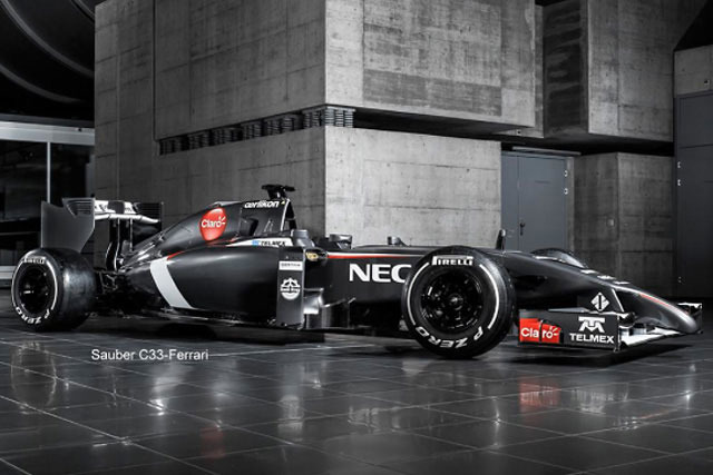 ザウバーが新車『C33』を発表。アリクイノーズか- F速公式サイト -