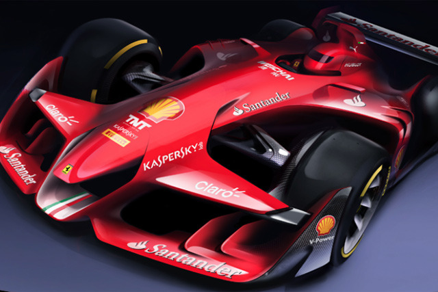 フェラーリ、未来的なF1コンセプトカーを発表- F速公式サイト -