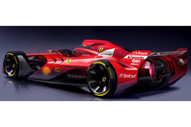 フェラーリ、未来的なF1コンセプトカーを発表- F速公式サイト -