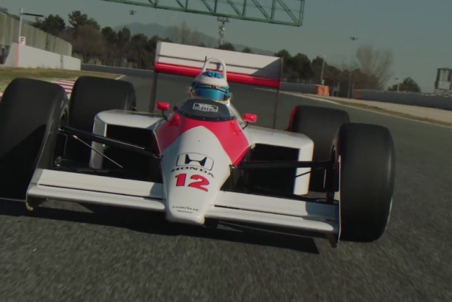 セナのMP4/4を駆るアロンソのフルラップ映像- F速公式サイト ---F速--