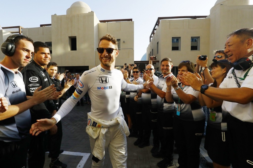 バトン“最後の一日”に感無量「サングラスをしていてよかった」：マクラーレン・ホンダ F1アブダビGP日曜_PHOTO-F1速報---F1速報--