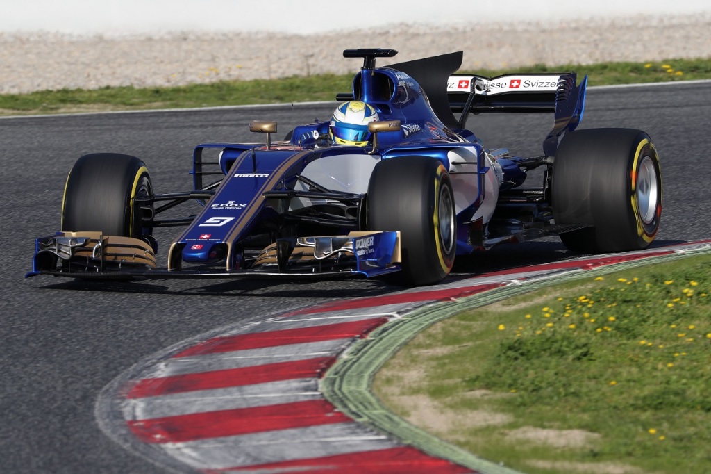 ギャラリー】ザウバーF1の新車C36がコースデビュー。エリクソン