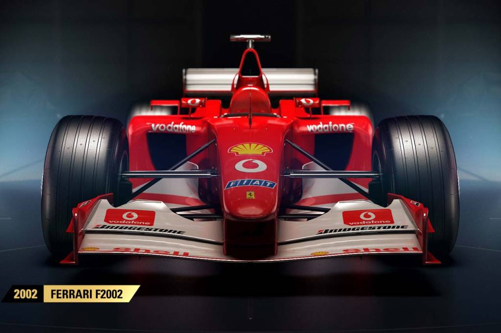 9月発売予定のF1最新ゲーム『F1 2017』。クラシックカー紹介