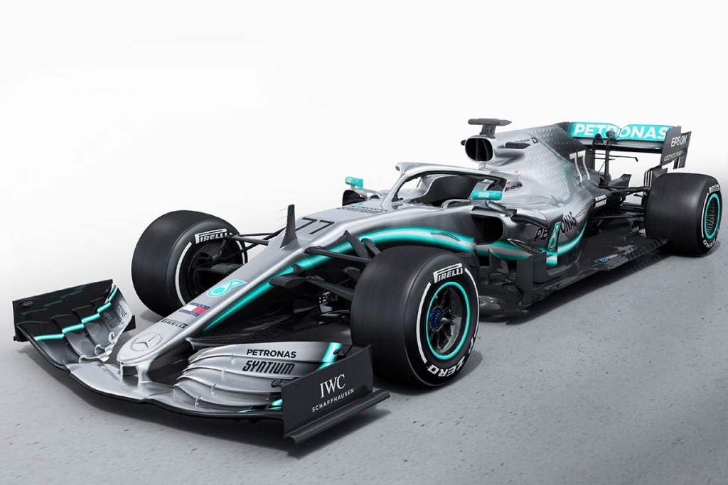 メルセデスF1、ニューマシン『W10 EQ Power+』を正式発表。記録に並ぶ