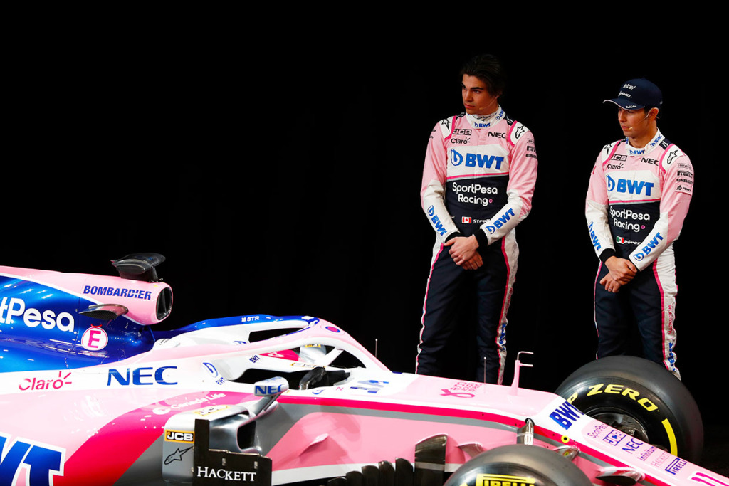 スポーツペサ・レーシング・ポイントF1が2019年型マシンのカラー