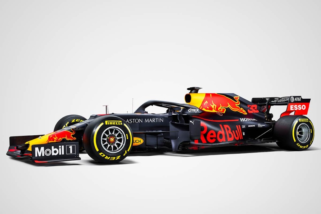 F1新車ギャラリー】2019年シーズンを戦うレッドブル・ホンダがRB15の