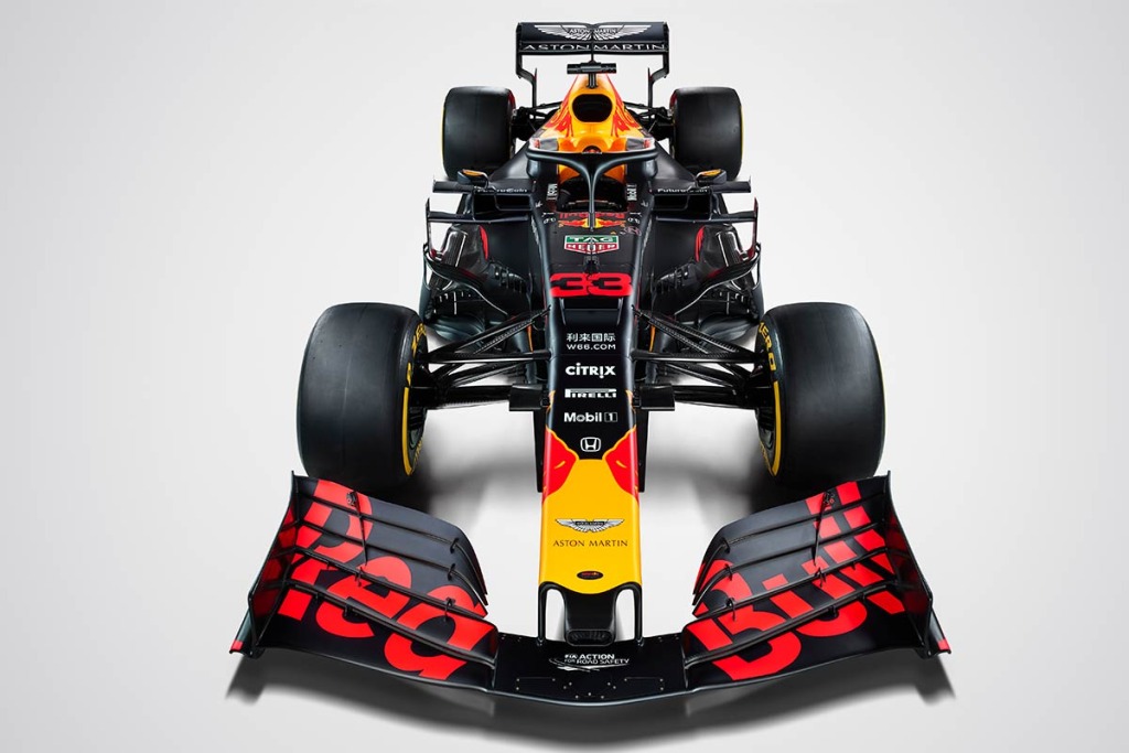 F1新車ギャラリー】2019年シーズンを戦うレッドブル・ホンダがRB15の