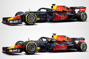 新旧f1マシンスペック比較 レッドブル ホンダ編 今年も恒例のマットカラー マシン後部がタイトになったrb15 F1速報公式サイト F1速報