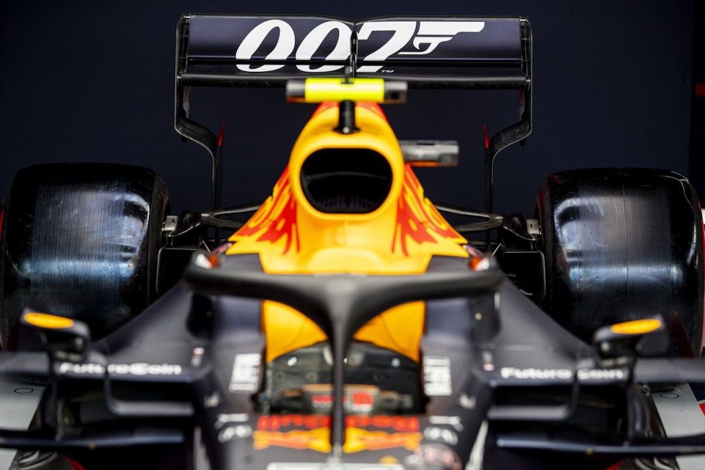 レッドブルRB15・ホンダ、F1イギリスGPで「007」スペシャル