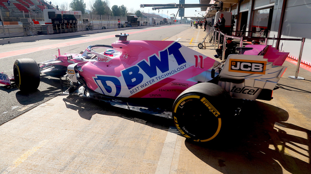 細部にこだわりの詰まったレーシングポイントRP20。メルセデスとは似て