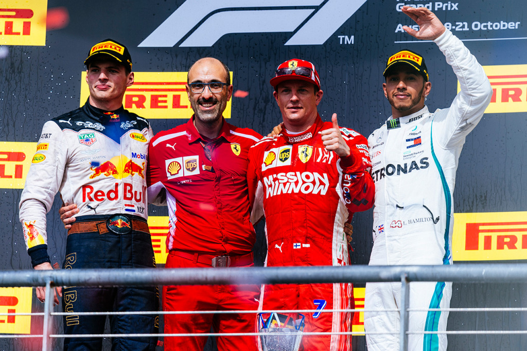フェラーリF1からライコネンへプレゼント。跳ね馬で最後の勝利を挙げた