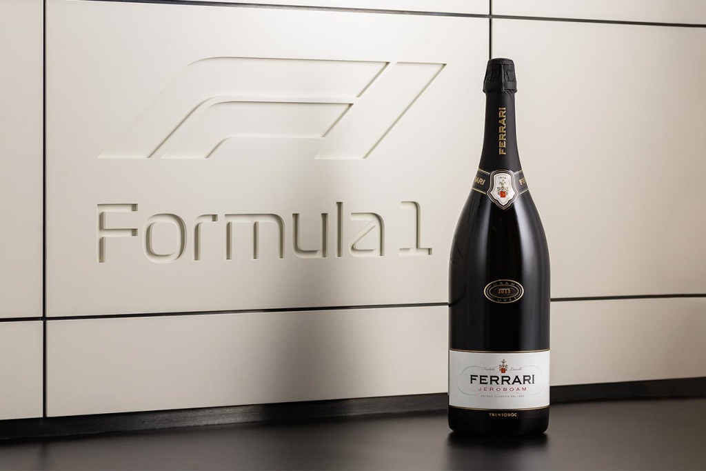 2021年からF1公式スパークリングワインに決定した『フェッラーリ