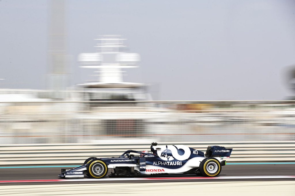 レッドブル傘下のローソンがアルファタウリでF1初テスト