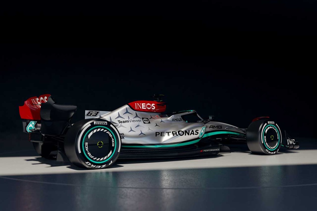 メルセデスF1『W13』：新時代の覇権を目指すシルバーアロー