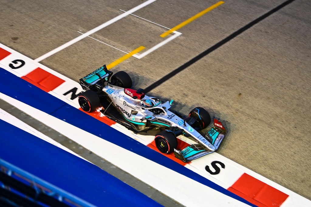 ハミルトン、FP1で最速も「まだトップから1秒遅い」メルセデス ハミルトン、FP1で最速も「まだトップから1秒遅い」メルセデス