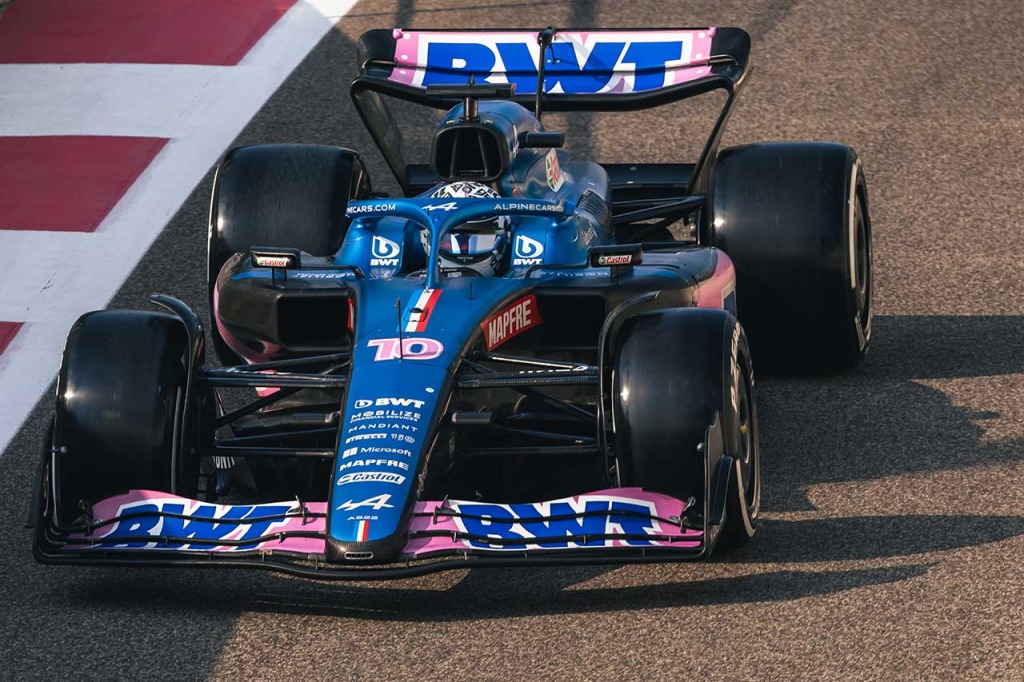 F1 2023 アルピーヌ ルノー A523 ガスリー オコン バゲットハット