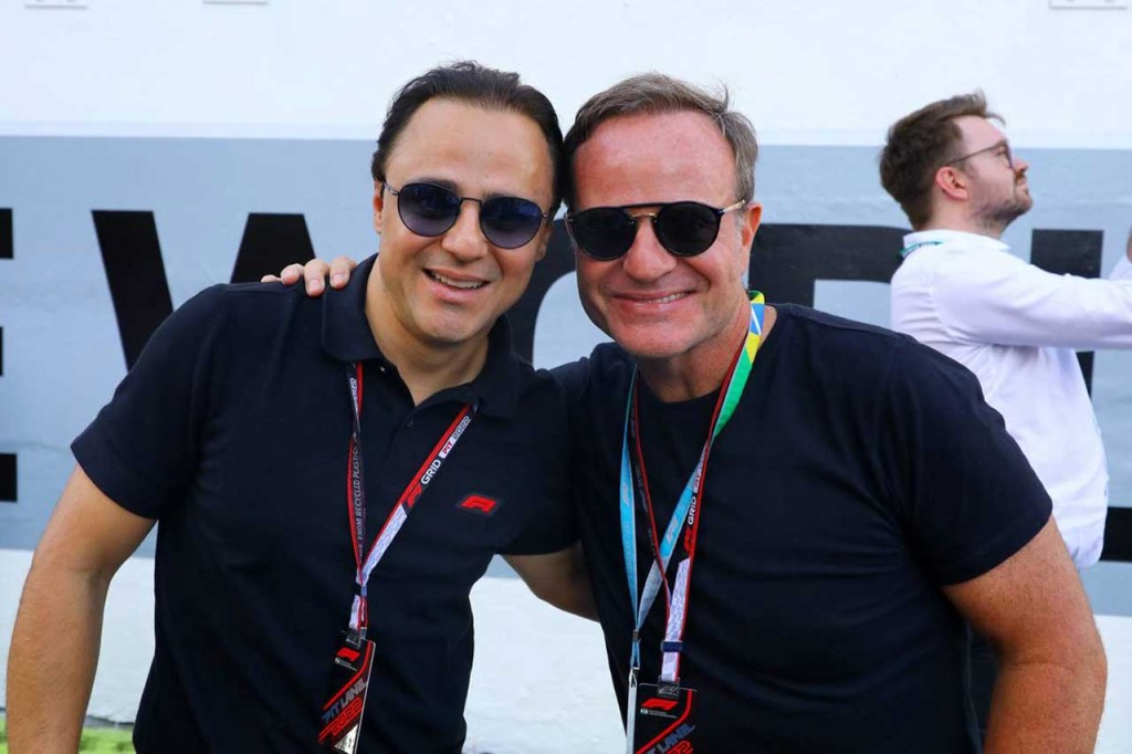 フェラーリのフェルナンド・アロンソとペドロ・デ・ラ・ロサ
