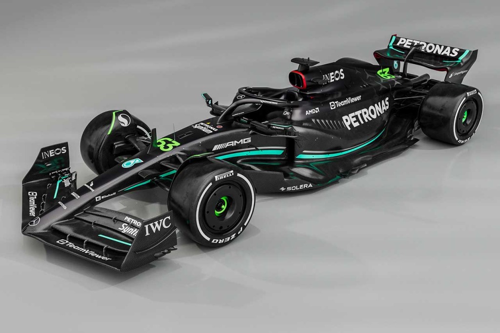 ギャラリー】メルセデスF1 2023年型マシン『W14』- F速公式サイト -
