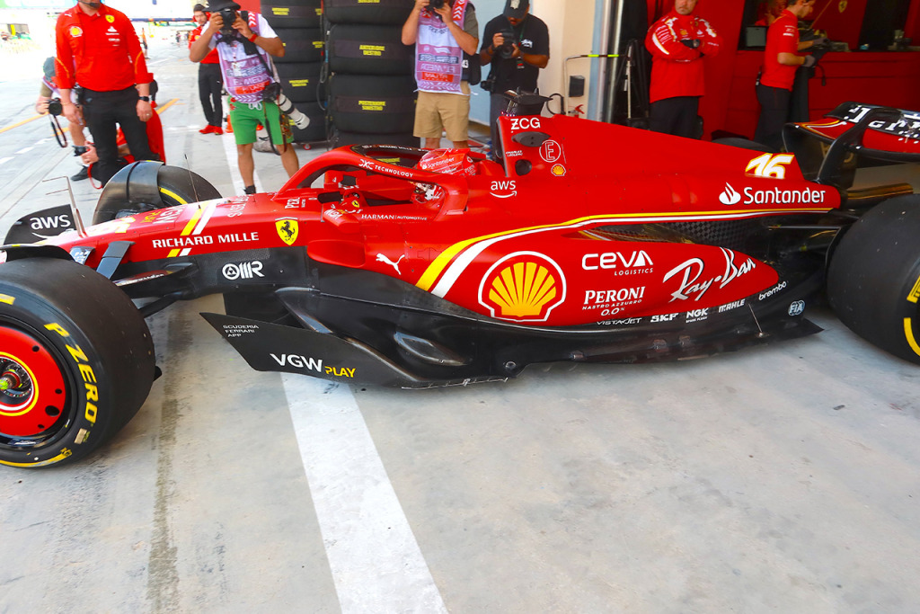 Bibian 比比昂- ☆本物☆ 2024 フェラーリF1 SF-24 フロント