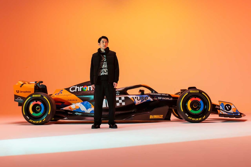マクラーレン、F1日本GP限定の特別カラーリングを発表。日本人