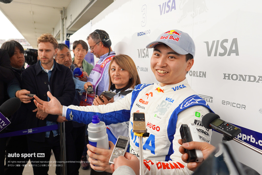 フェルスタッペンが鈴鹿で3年連続ポール獲得。角田裕毅、母国で