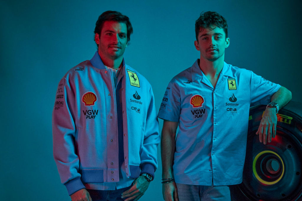 フェラーリF1、マイアミGPスペシャルカラーのアパレル