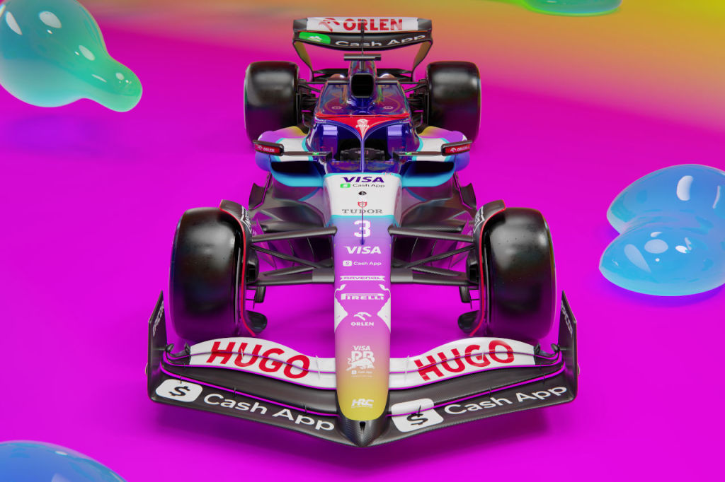 スパーク 1/43 ビザ キャッシュ APP RB F1 チーム VCRB01